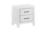 Corbin White Panel Bedroom Set dresser and mirror combination