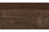 Corbin Rustic Brown Panel Bedroom Set main bed view