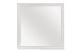 Lana White Faux Leather Tufted LED Panel Bedroom Set front main view