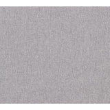 Pebble gray textured polyester upholstery close-up on headboard
