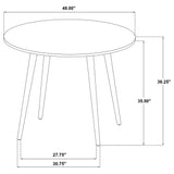 Andrews 5-Piece Round Counter Height Dining Set Light Ash — product image 10