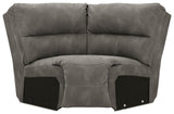 Next-Gen Durapella Slate 5-Piece Power Reclining Sectional full view