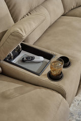 Next-Gen DuraPella Sand 6-Piece Power Reclining Sectional sofa view