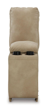 Armless chair modular piece