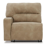 Next-Gen Durapella Sand 4-Piece Power Reclining Sectional Sofa front view