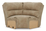 Next-Gen Durapella Sand 4-Piece Power Reclining Sectional Sofa front view