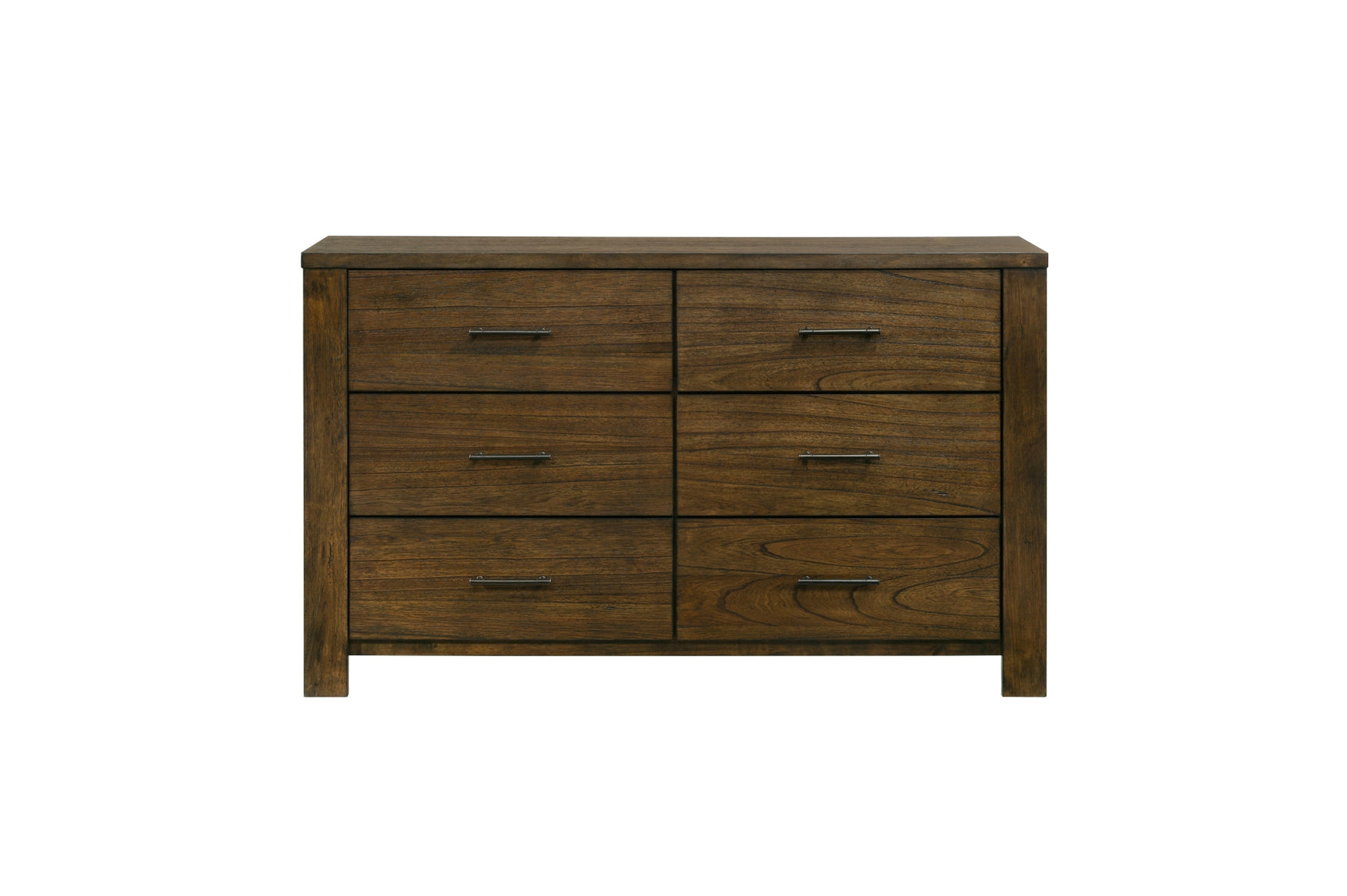 Sullivan dark brown platform bedroom set with bookcase storage