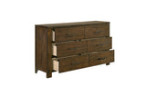 Sullivan dark brown platform bedroom set with bookcase storage