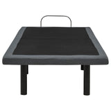 Weston Twin XL Dual-Motor Massage Adjustable Bed Base in Black and Grey — product image 8