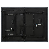 Weston Queen Dual-Motor Massage Adjustable Bed Base in Black and Grey — product image 10