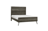 bedroom view of Urbanite Gray Panel Bedroom Set bed