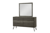 main view of Urbanite Gray Panel Bedroom Set bed