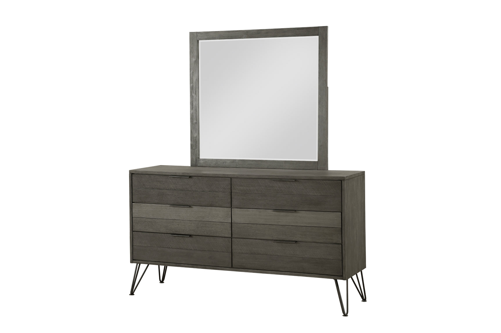 main view of Urbanite Gray Panel Bedroom Set bed