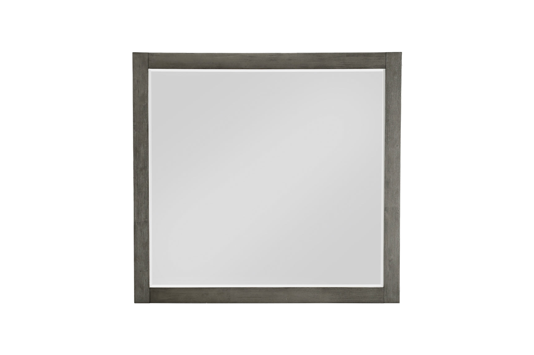 side view of Urbanite Gray Panel Bedroom Set bed