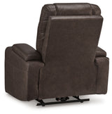 rear view of Schooner Rocks Power Recliner
