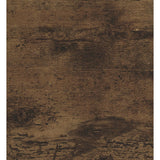 Detail of faux wood veneered headboard panel on Marshall Queen Bed