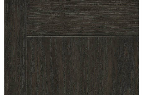 Granby Gray Fabric Upholstered Rectangular Counter Height Dining Set fabric upholstery close-up