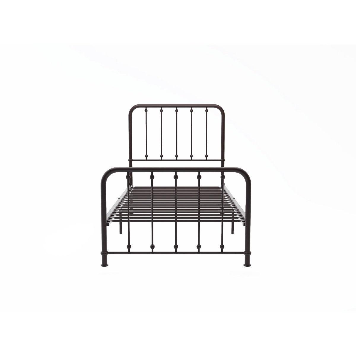 Larkspur Twin Bed side view showing platform base
