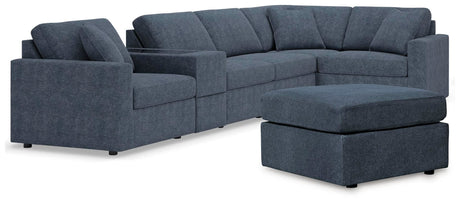 Modmax Ink 6-Piece Sectional with Ottoman — product image 2