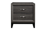 Davi Natural Nightstand front