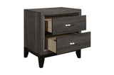 Davi Natural Nightstand drawer open