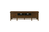 Frazier Park Brown Cherry Traditional Mindy Veneer Wood And Engineered Wood Grain Storage Tv Stand - Ella Furniture