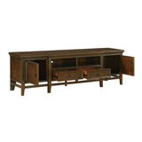 Frazier Park Brown Cherry Modern Contemporary Mindy Veneer, Wood And Engineered Wood Tv Stand - Ella Furniture