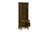 Frazier Park Brown Cherry Traditional Mindy Veneer Wood And Engineered Wood Grain Storage Tv Stand - Ella Furniture