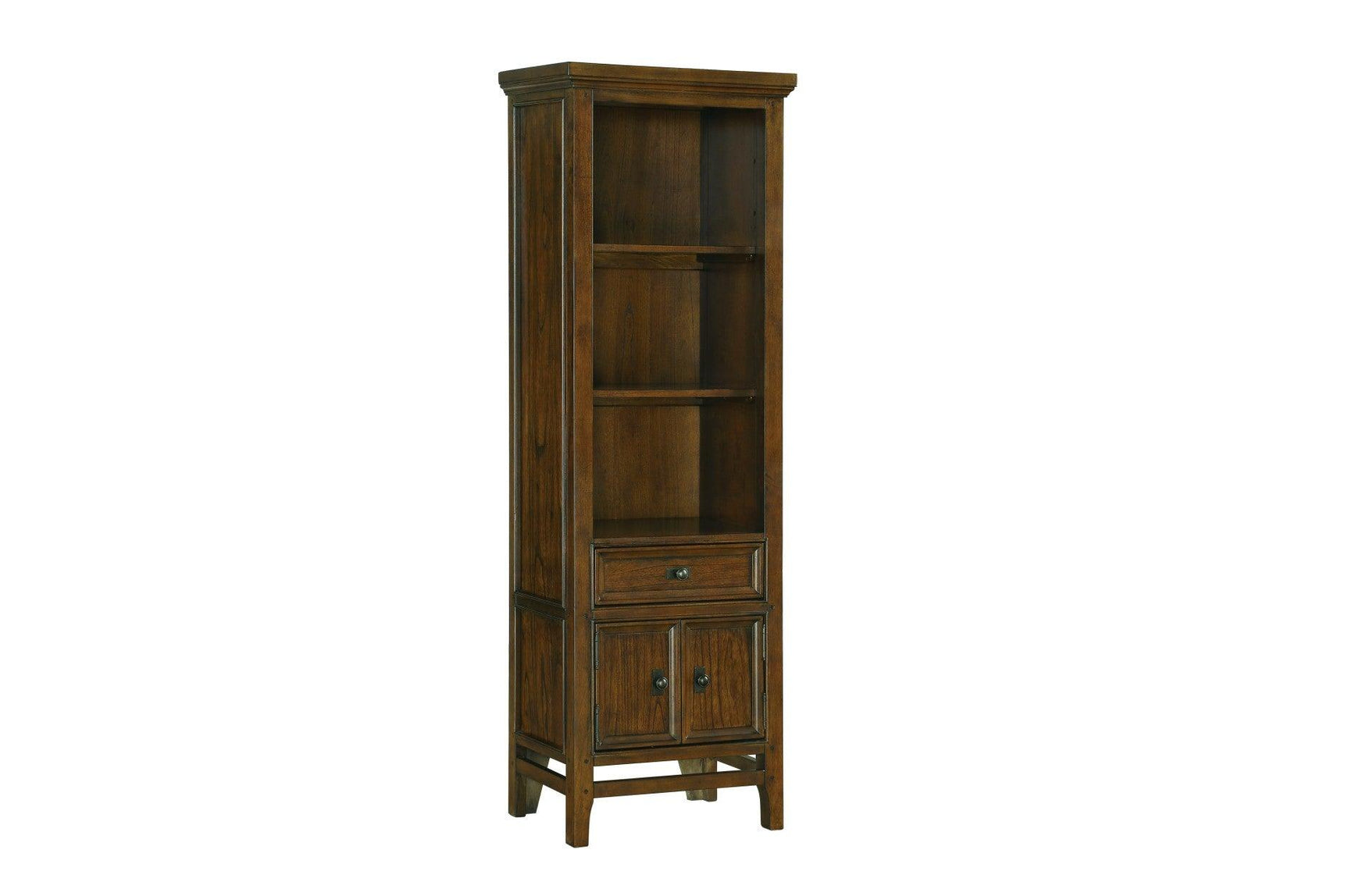 Frazier Park Brown Cherry Traditional Mindy Veneer Wood And Engineered Wood Storage Tv Stand - Ella Furniture