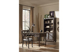 Cardano Charcoal Modern Tranisitional Traditional Acacia Solids And Veneers Writing Desk - Ella Furniture