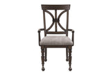 Cardano Charcoal Modern Tranisitional Traditional Acacia Solids And Veneers Writing Desk - Ella Furniture
