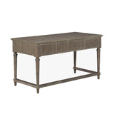 Cardano Light Brown Driftwood Transitional Acacia Veneer, Wood And Engineered Wood Writing Desk - Ella Furniture