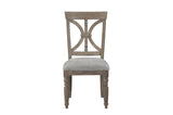 Cardano Light Brown Modern Traditional Transitional Acacia Solids And Veneers Executive Desk - Ella Furniture