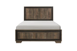 Bedroom view of Ellendale Mahogany Panel Bedroom Set bed