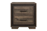 Main view of Ellendale Mahogany Panel Bedroom Set bed