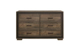 Main view of Ellendale Mahogany Panel Bedroom Set bed
