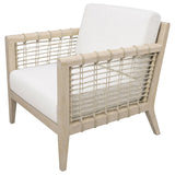 Cantu Seagrass Accent Chair White and Weathered Natural — product image 4