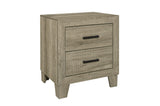 Gray Panel Bedroom Set bed main view