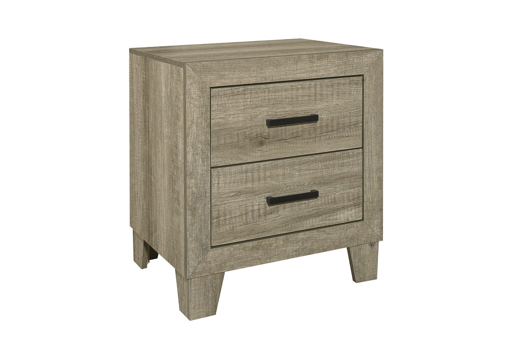 Gray Panel Bedroom Set bed main view
