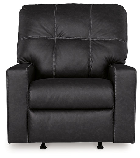 Barlin Carbon Mills loveseat back view