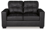 Barlin Carbon Mills sofa front head-on view
