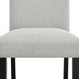 close-up detail of chair seat