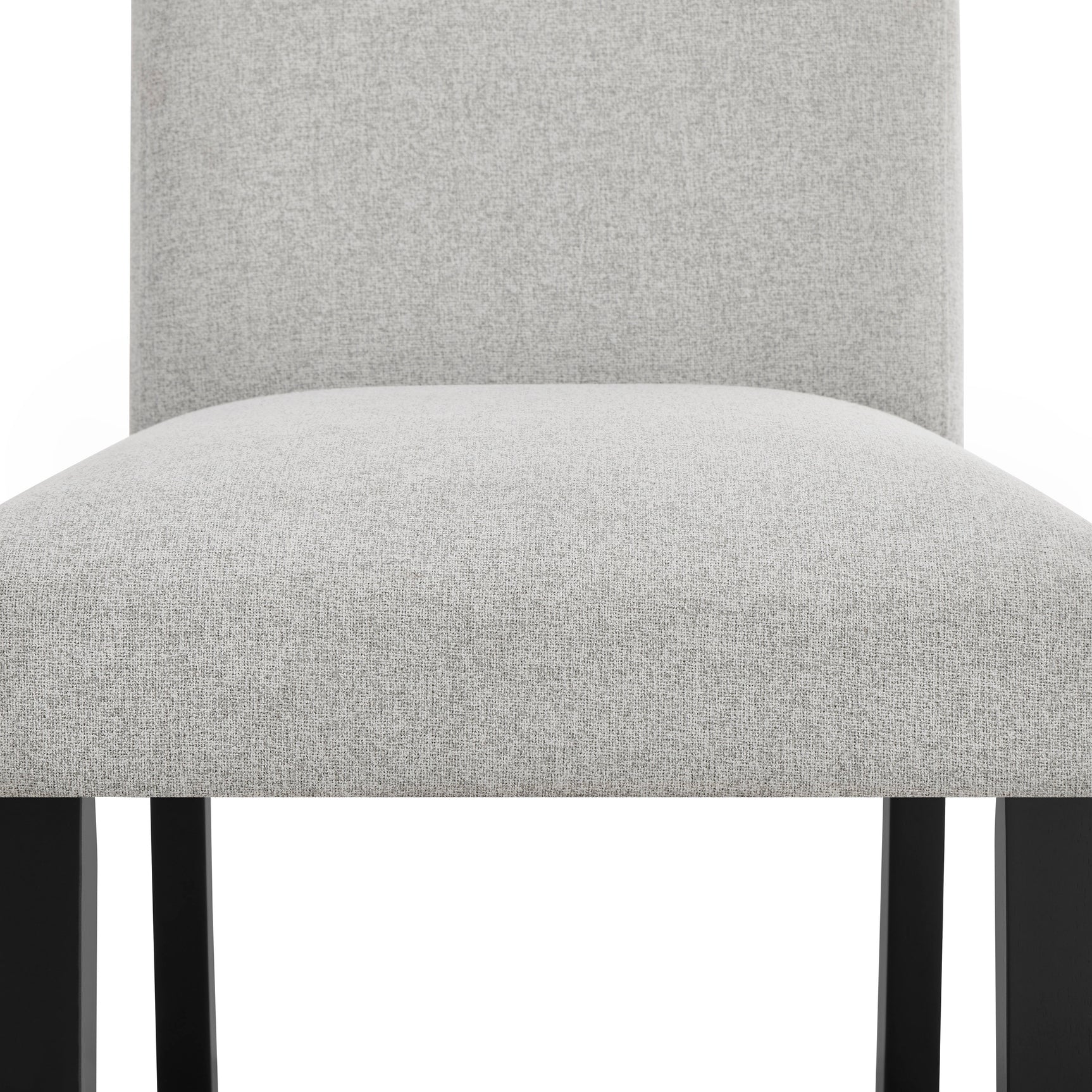 close-up detail of chair seat
