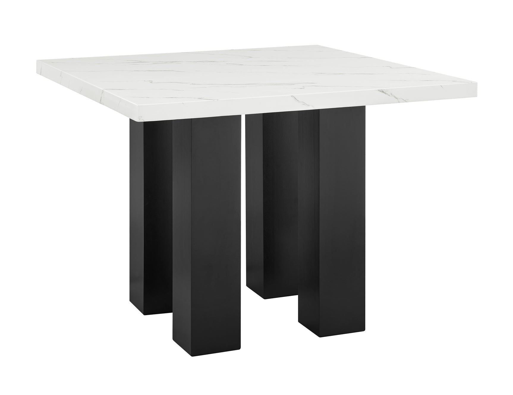side view of Parkside counter height dining table