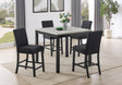Lennon 5-Piece Concrete Counter Height Dining Set from Decor Furniture