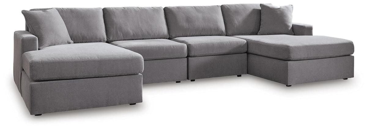 Modmax Granite 4-Piece Sectional with Chaise — product image 2