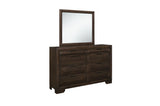 Chesky Espresso Storage Platform Bed bedroom side view