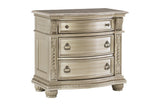 Angle view of dresser and mirror