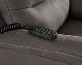 Close up of control wand on Snowfield Power Lift Recliner
