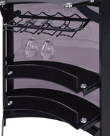Top view of Dallas Bar Unit highlighting smooth curved design